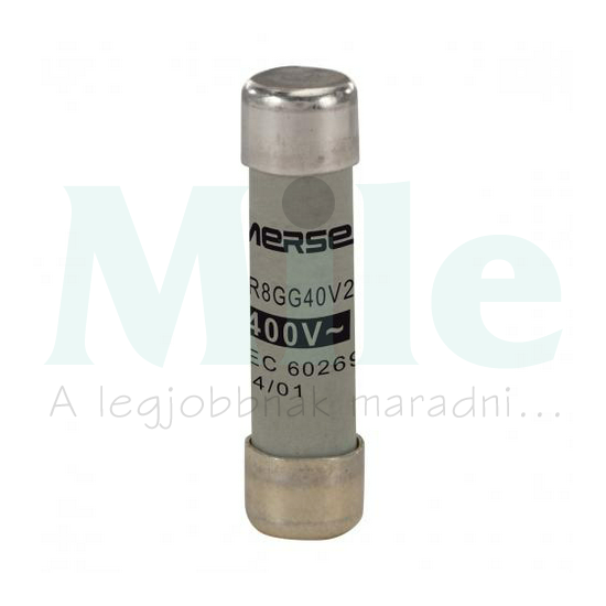 Hengeres biztosítóbetét gL 8,5x31,5mm 2A AC400V FR8GG40V2 MERSEN