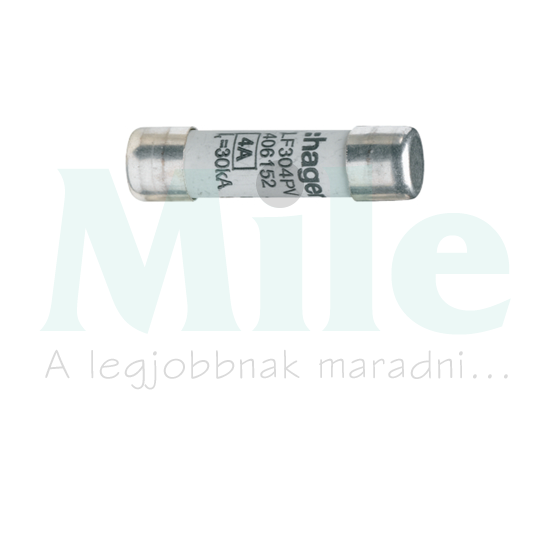 Hengeres biztosítóbetét napelemhez 10x38mm 20A LF Hager