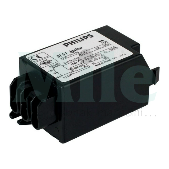 HID gyújtó soros 250-400W SI 51 Philips