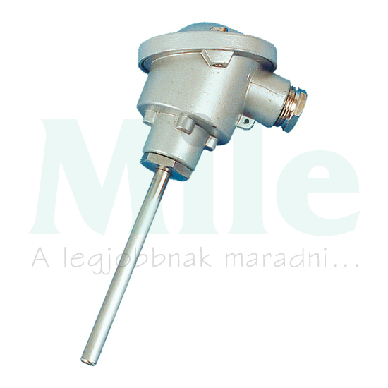 Hőérzékelő légcsatornába Pt100 V4A -80…260°C 250mm merülő hőérzékelő KFK03 PT Thermokon