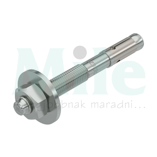 Horgonycsavar M10x90mm 45mm-menethossz acél külső menet BZ3 10x90/0-30 OBO-BETTERMANN