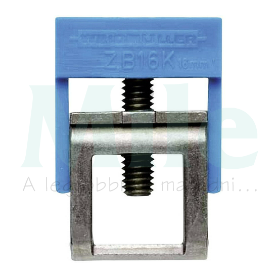 Síncsatlakozó-kapocs húzókengyel kék ZB 4K BL Weidmüller