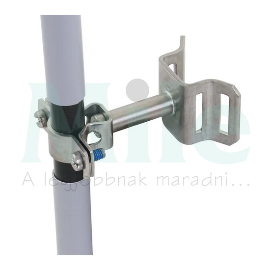 Vezetőtartó 18mm-körvezetőhöz nemesacél V2A csavarbilincs LH ZS 18 EX P55 SBB V2A DEHN