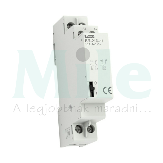 Impulzusrelé sorolható 16A 230-240V/ AC-műk. 4000VA/fcső 1v 1M Elko EP