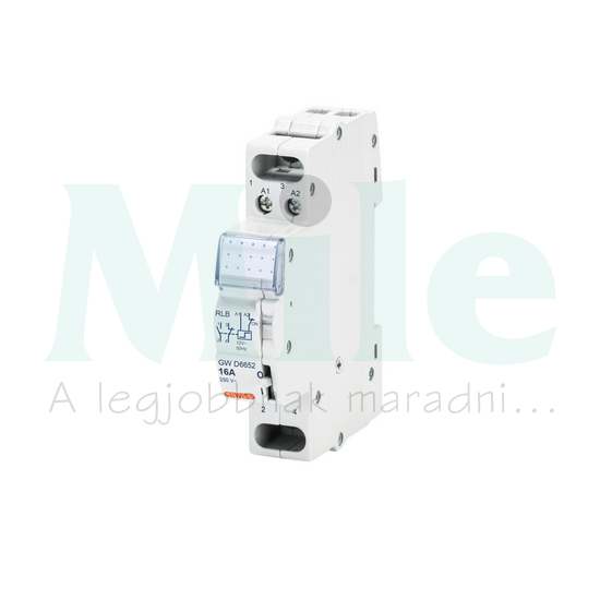 Impulzusrelé sorolható 16A 24V/ DC-műk. 60-50Hz 1v 1M 90AM GEWISS