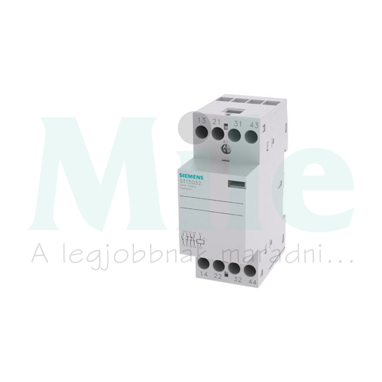 Installációs kontaktor sorolható 25A 440V AC 230V AC-műk 2M SENTRON INSTA SIEMENS