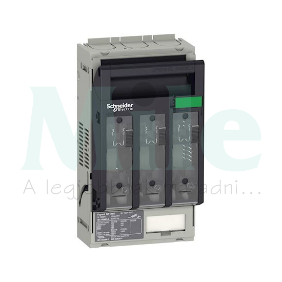 ISFT160 olvadóbiztosítós szakaszolókapcsoló szerelőlapra M8 csatlakozás 49803 követője