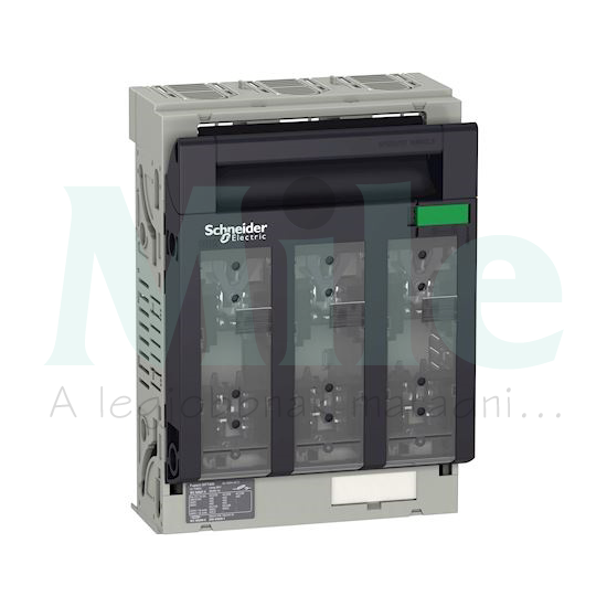 ISFT400 olvadóbiztosítós szakaszolókapcsolóak 60mm gyűjtősíntávolságra M10 csatl