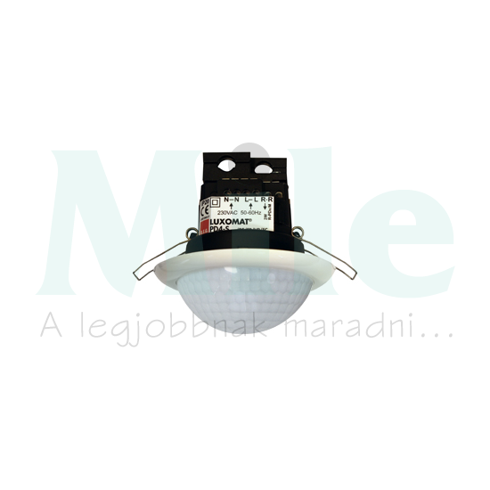 Jelenlétérzékelő slave álmennyezetbe 360° PIR 24m-érzékelésátmérő 230V fehér IP20 PD4-S-DE B.E.G.