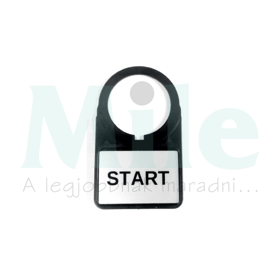 Jelölőtartó d22-működtető-/jelzőkészülékhez műanyag 27mmx 19mm WAGO