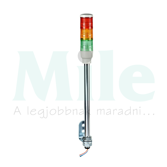 Jelzőoszlop kompakt piros-narancs-zöld 3x folytonos 100-240V AC 40mm/ IP54 Harmony XVC Schneider
