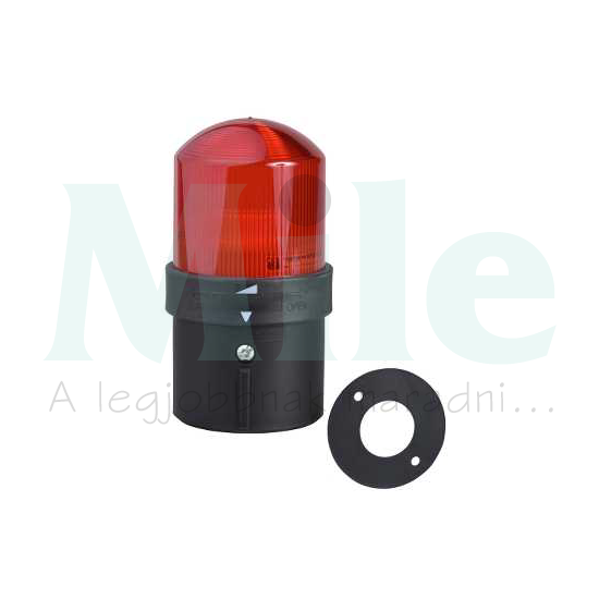Jelzőoszlop komplett piros 1x 0-250V AC/DC 70mm-átmérő IP65/IP67 Harmony XVB Schneider