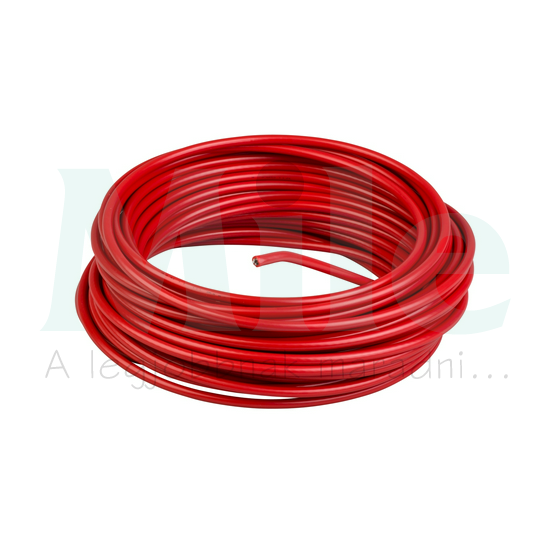 Kábel vészleállító húzókapcsolóhoz d3,2mm galv. vörös húzókábel 20.5mx Preventa XY2