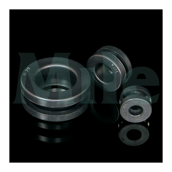 Kábelbevezető gyűrű kétrészes 31mm-kábelátmérőhöz 0.5-5mm nyitott műanyag fekete 1x KOPOS