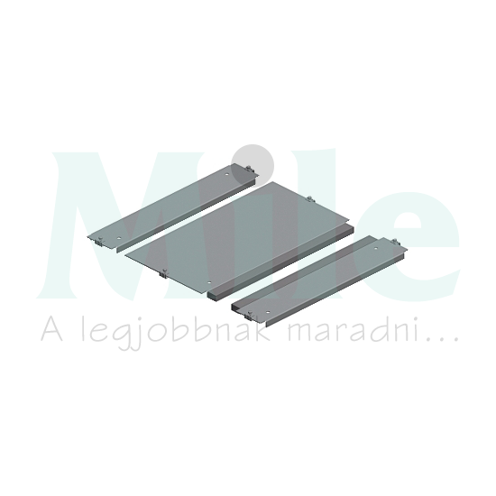 Kábelbevezető lemez 1bemenet galvanizált acél 500mmx Spacial SF Schneider