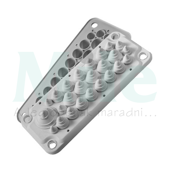 Kábelbevezető Multigate IP54 rögzítőtüskékkel LMC25 MOREK