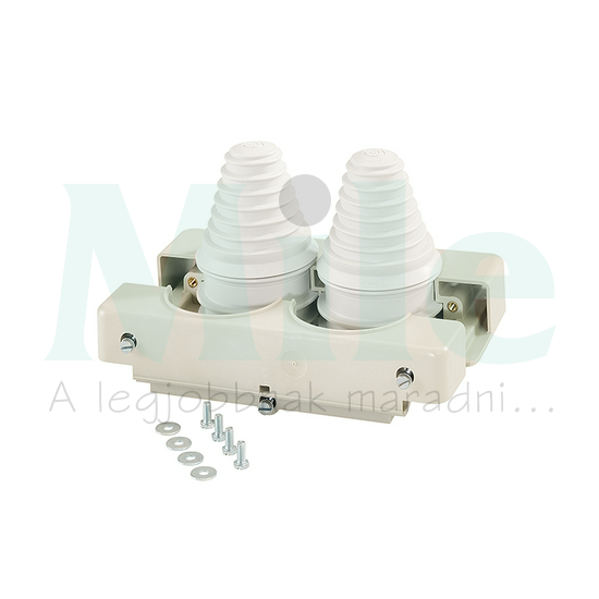 Kábelbevezető zárófedél lépcsős 2x30-72mm IP54 műanyag szürke MiFP82 ENYMETER Hensel