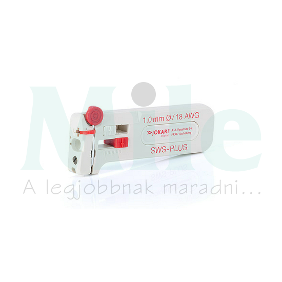 Kábelcsupaszító mikro-precíziós 1mm körvágó SWS-PLUS 100 JOKARI