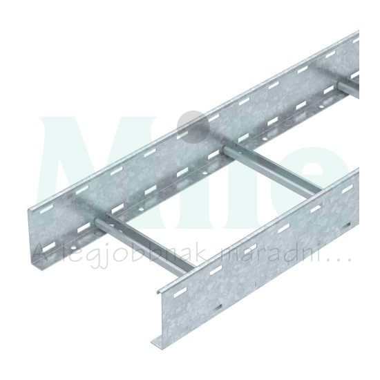 Kábellétra 110mm x 300mm x 3000mm x tűzihorganyzott acél SLCS 1130 3 FT OBO-BETTERMANN