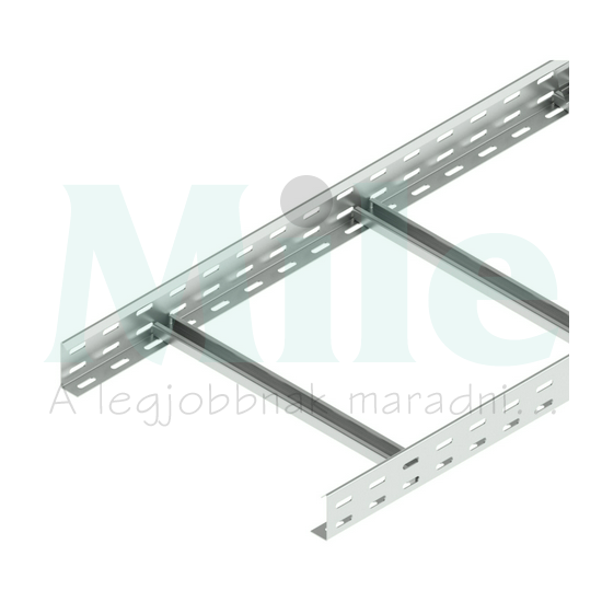 Kábellétra tűzálló E90 60mm x 400mm x 3000mm x szalaghorganyzott acél KOPOS