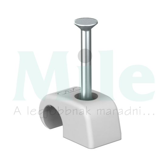 Kábelrögzítő bilincs szeggel Haft-Clip 7-12mm szürke 2026 25 LGR SP OBO-BETTERMANN