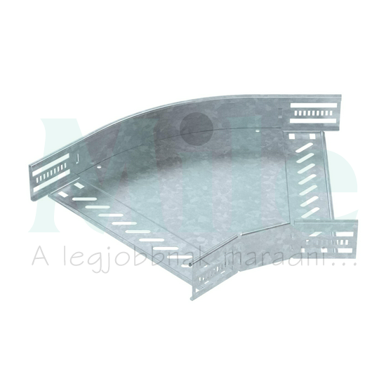Kábeltálca 45° idom 300mm x 60mm-mag. 45° merítetten horganyzott acél RB 45 630 FT OBO-BETTERMANN