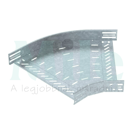 Kábeltálca 45° idom 400mm x 60mm-mag. 45° merítetten horganyzott acél RB 45 640 FT OBO-BETTERMANN