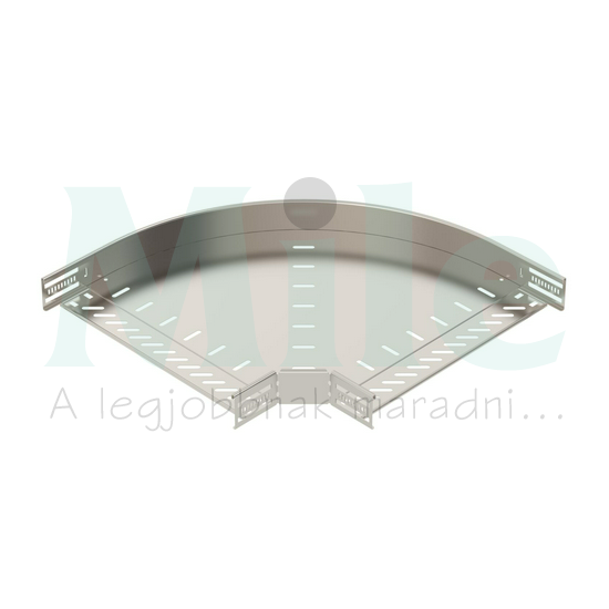 Kábeltálca 90° idom 400mm x 600mm-mag. 90° rozsda- és savmentes acél nemesacél RB 90 640 A2 OBO-BETTERMANN