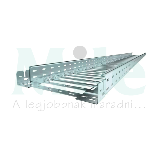 Kábeltálca gyorsösszekötős 3m acél szalaghorganyzott 60mm x 150mm x 3050mm SKSM 615 FS OBO-BETTERMANN