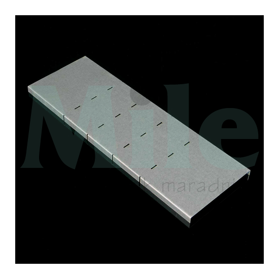 Kábeltálca irányváltó idom fedél emelkedő 90° merítetten horganyzott acél 500mm x VSO KOPOS