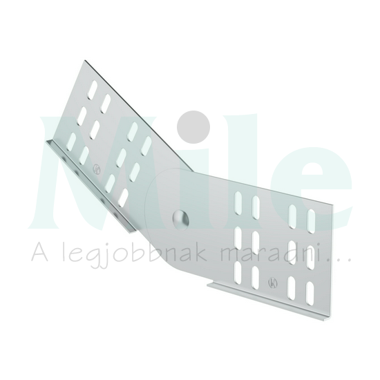 Kábeltálca összekötő csuklós hosszanti/csuklós csavaros szalaghorganyzott acél 260mm x SK KOPOS