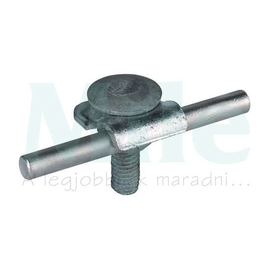 Kapocsbak kapupánt csavarral és anyával Rd6-10mm kapocs csatlakozó B 6.10 FRM10X35 STTZN DEHN