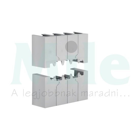 Kapocsfedél h400/630-hoz 4P fázisszélesítőhöz széles HYD Hager