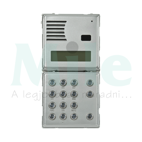 Kaputábla hívómodul 2Voice névkijelző+num.billentyűzet 2modul német Sinthesi S2 URMET