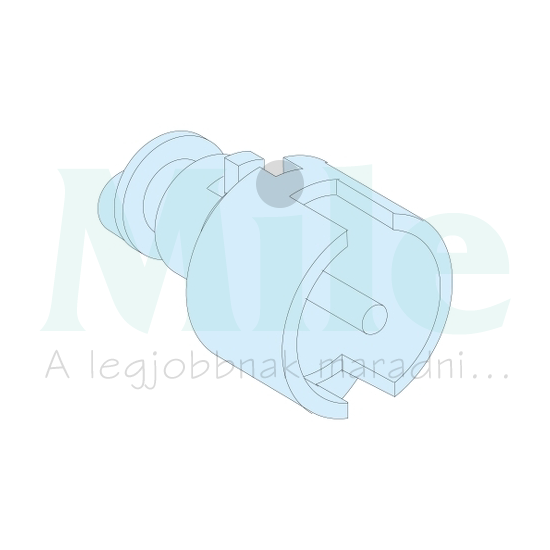 Zárbetét 3mm IP55 kéttollú Prisma G/P Schneider