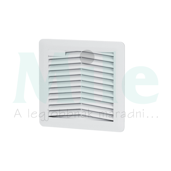 Kimeneti szűrő 150mm x 150mm x műanyag IP54 Quadro Hager