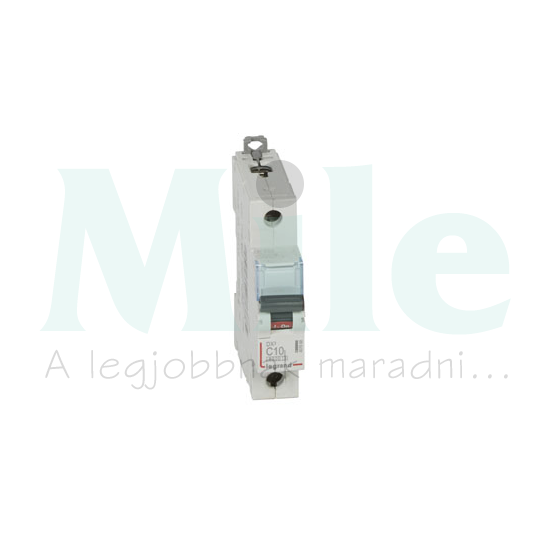 Kismegszakító 1P 10A C-jelleg 230V AC 6kA/60898 10kA/60947 DX3 LEGRAND