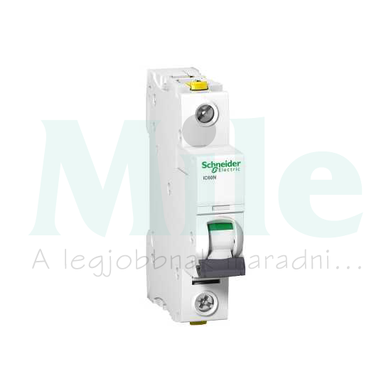 Kismegszakító 1P 16A B-jelleg 230V AC/DC 6kA/60898 10kA/60947 Acti9 iC60N Schneider
