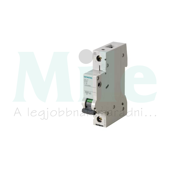 Kismegszakító 1P 16A D-jelleg 400V AC 10kA/60898 10kA/60947 SENTRON SIEMENS