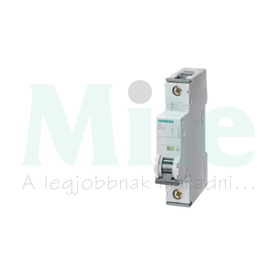 Kismegszakító 1P 6A B-jelleg 400V AC/DC 10kA/60898 SENTRON SIEMENS