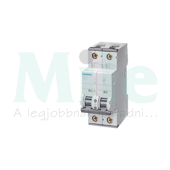 Kismegszakító 1P+N 32A B-jelleg 230V AC/DC 10kA/60898 20kA/60947 SENTRON SIEMENS