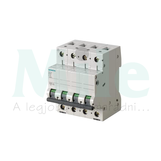 Kismegszakító 4P 40A C-jelleg 400V AC 6kA/60898 6kA/60947 SENTRON SIEMENS