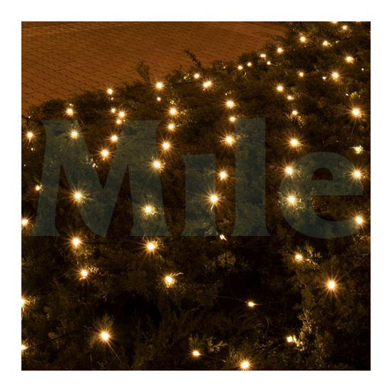 KLN 240C/WW Világító háló, 3x3m, melegfehér, kül., 240 LED