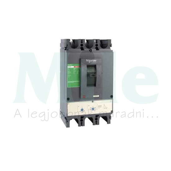 Kompakt megszakító energiaelosztás 3P3D fix 630A 0-600A-hő 50kA EasyPact CVS630N TMD Schneider