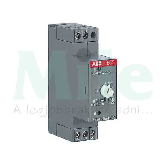 Kontaktorátkapcsoló időrelé 0,8-60s Y/D TE5S-240 ABB