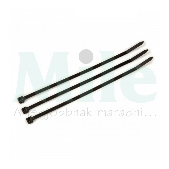 Kötegelő 540mm x 7.8mm fekete műanyag 158mm-max.kötegátmérő CB 540/7.5 BLACK Weidmüller