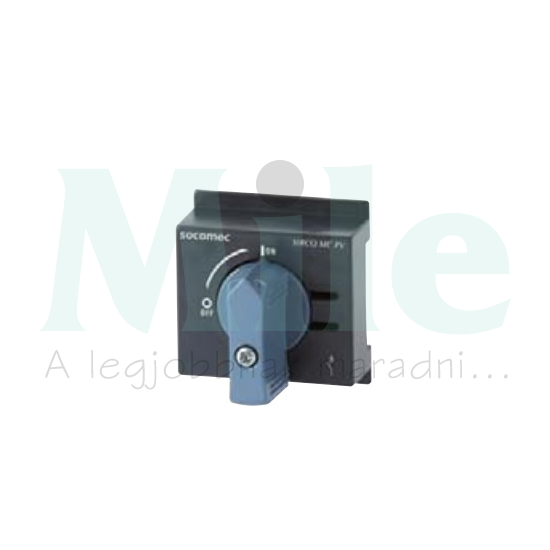 Közvetlen forgató hajtás MC PV-hez fekete Sirco SOCOMEC