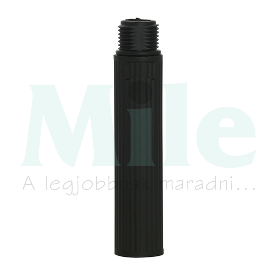 Jelzőoszlop csőtengely d25mm fekete műanyag IP65 100mm-csőhossz KSZ 8603 GROTHE