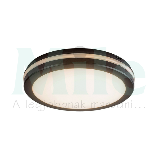 LED kültéri mennyezeti lámpatest kerek falonkívüli 1x 28W 230V AC 2450lm 3000-6500K IP54 15000h Indre RÁBALUX