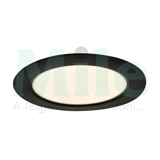 LED álmennyezeti lámpatest kerek süllyesztett falonkívüli 1x 12W 230V AC 800lm 3000K IP20 25000h Shaun2 RÁBALUX